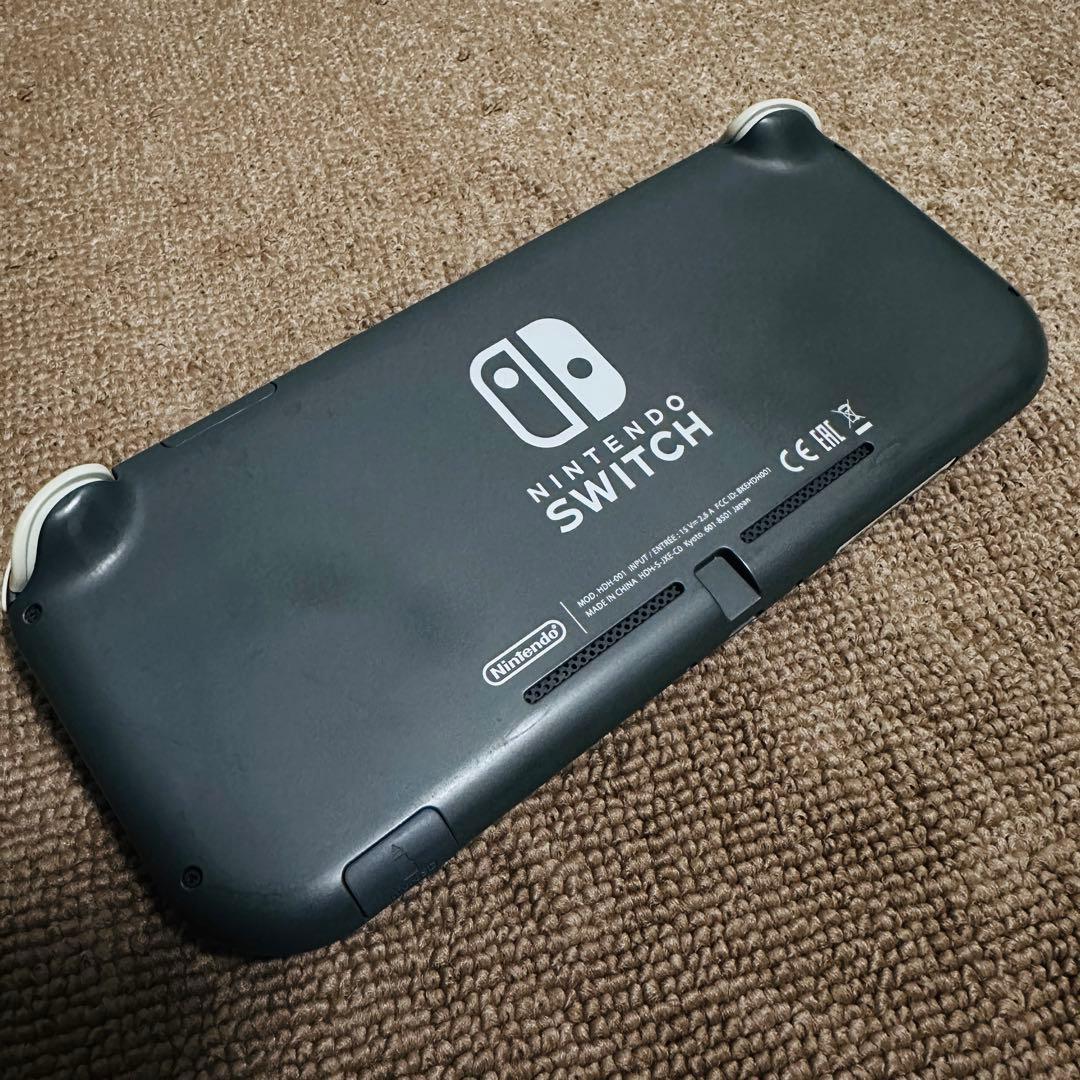 Nintendo Switch Lite グレー 本体　中古品　箱無し