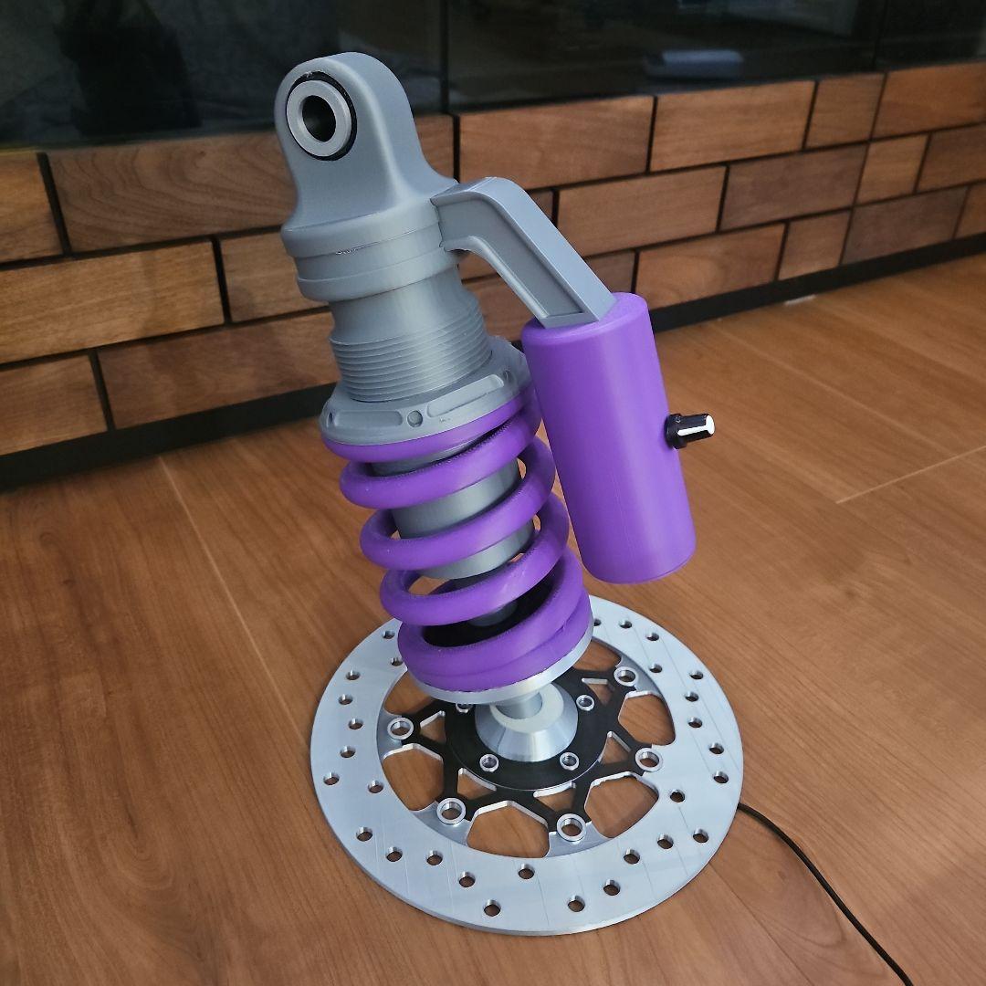 ジャンク品　ショックアブソーバー型ランプ