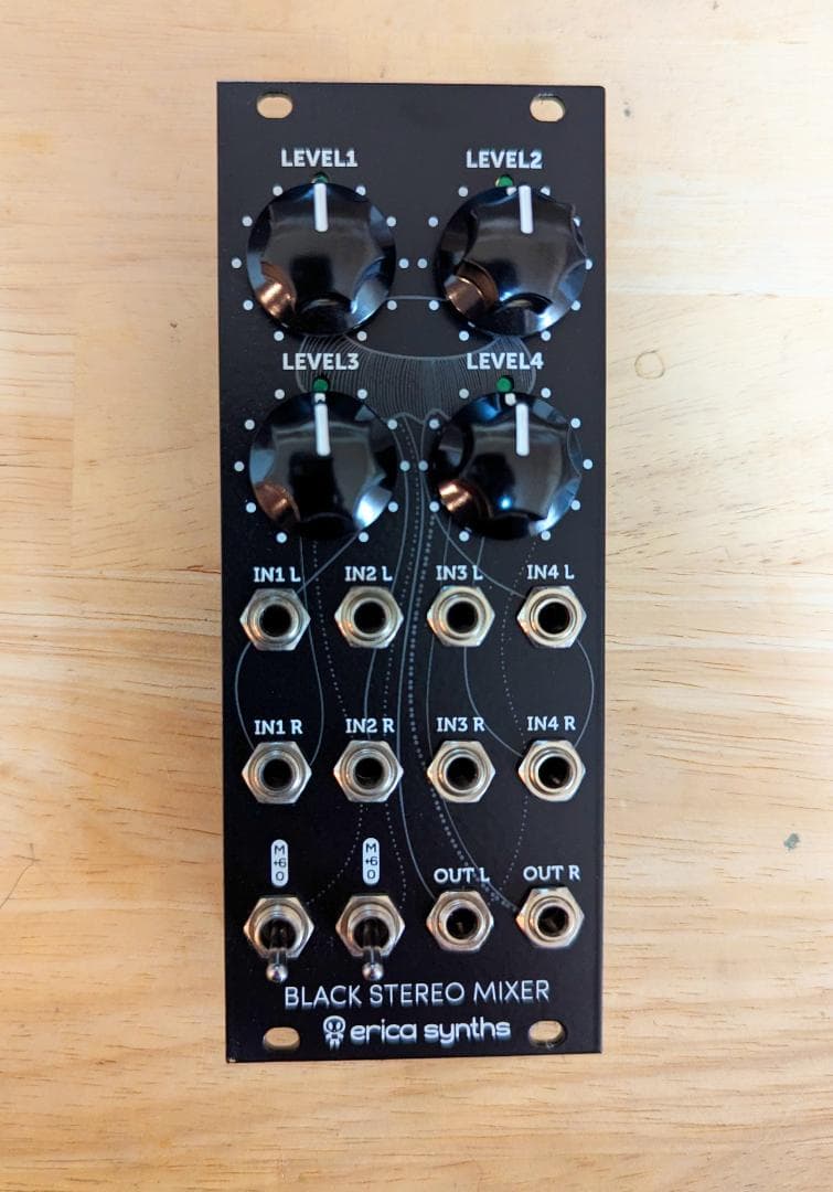 みなみ Erica Synths Black Stereo Mixerv3