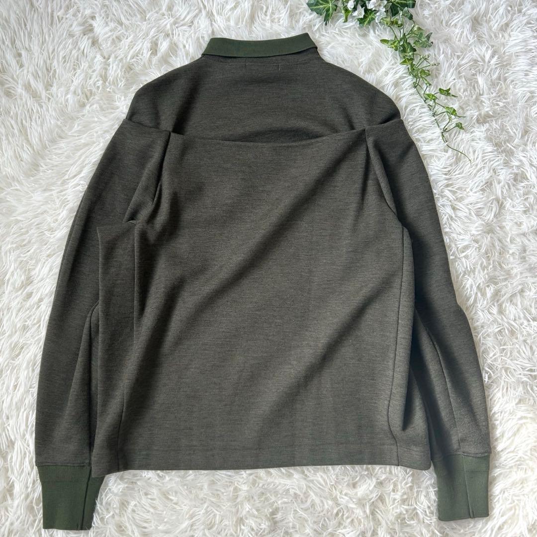 toga pulla ヴィンテージジャージプルオーバーカットソー 襟