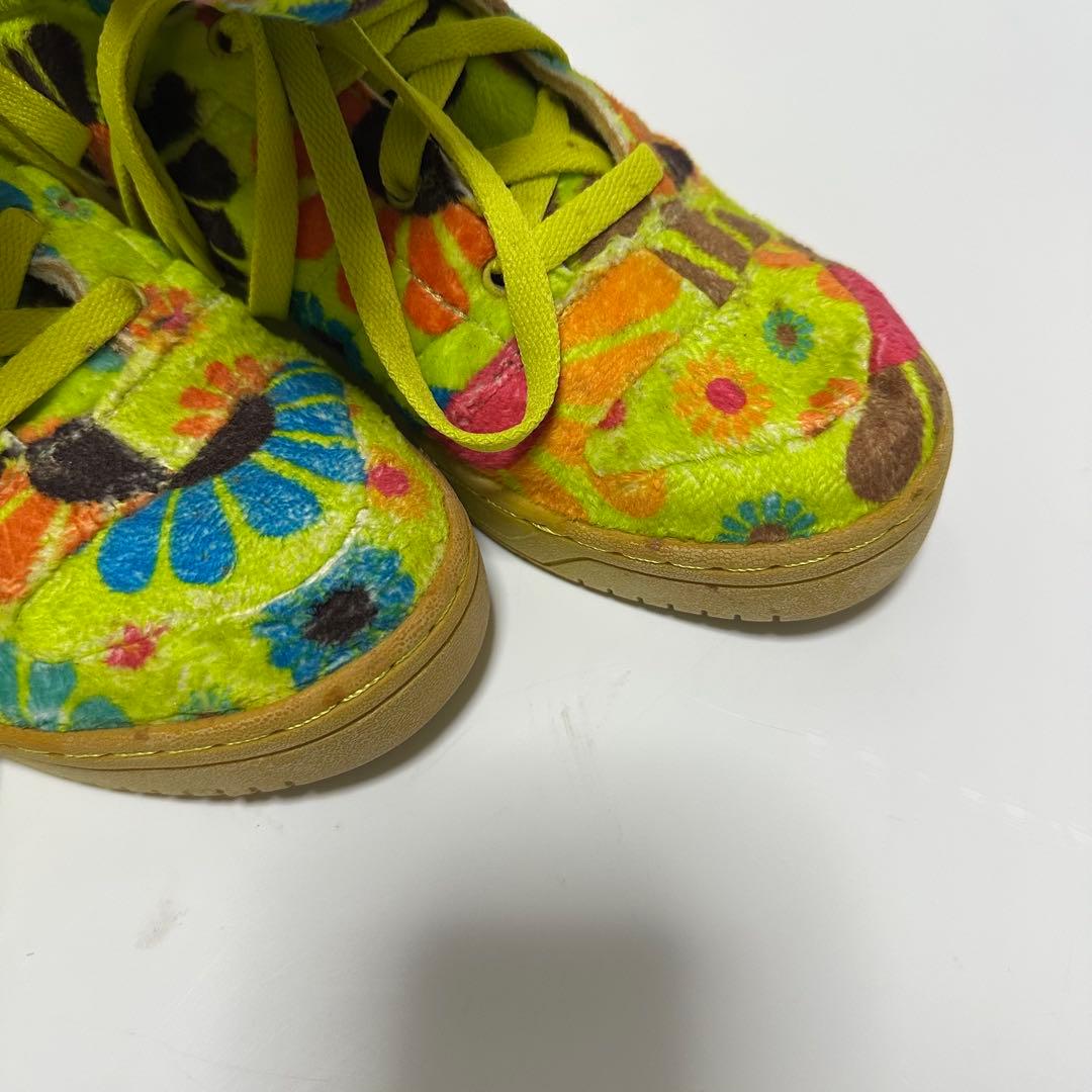 adidas JS BEAR 花柄 スニーカー 26cm