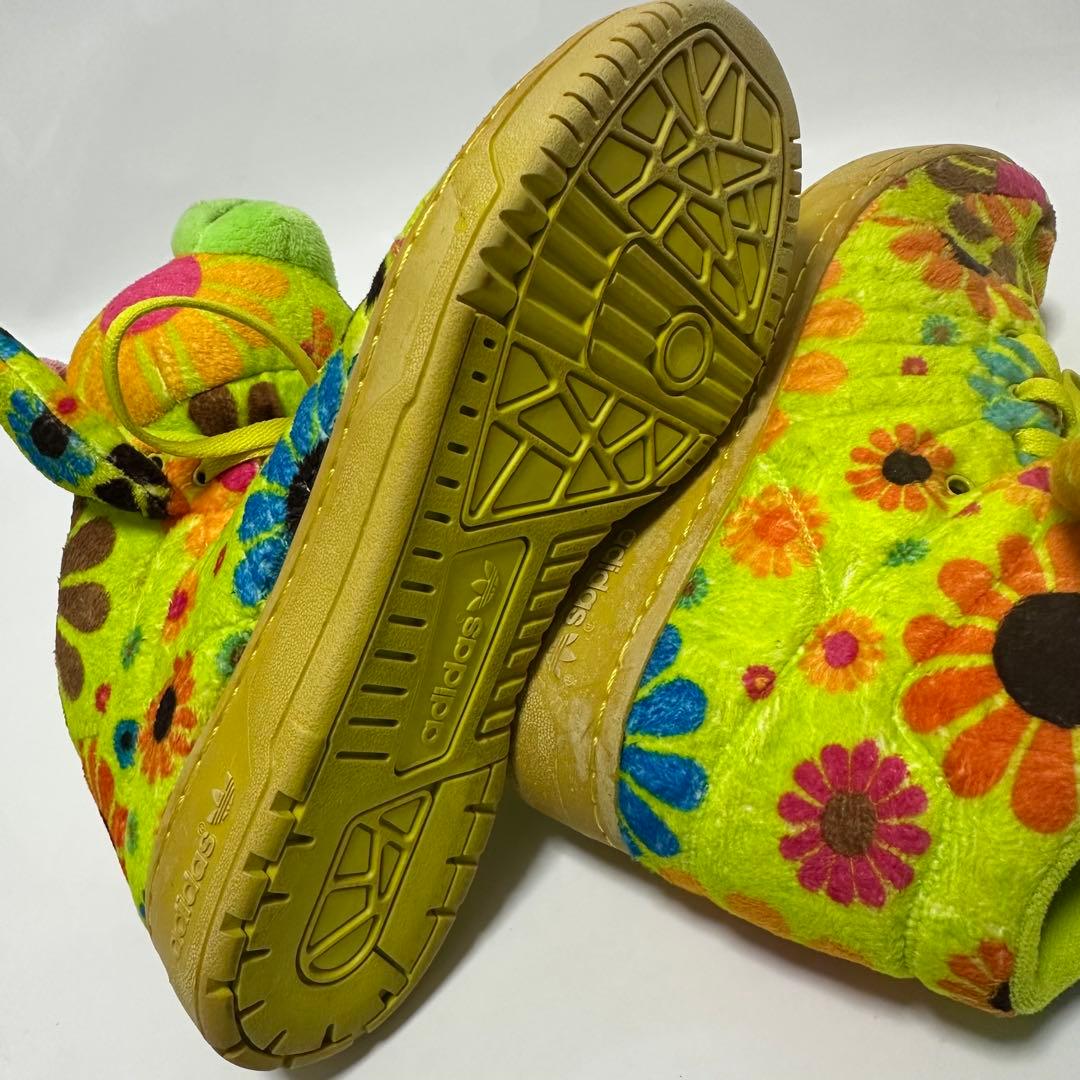 adidas JS BEAR 花柄 スニーカー 26cm