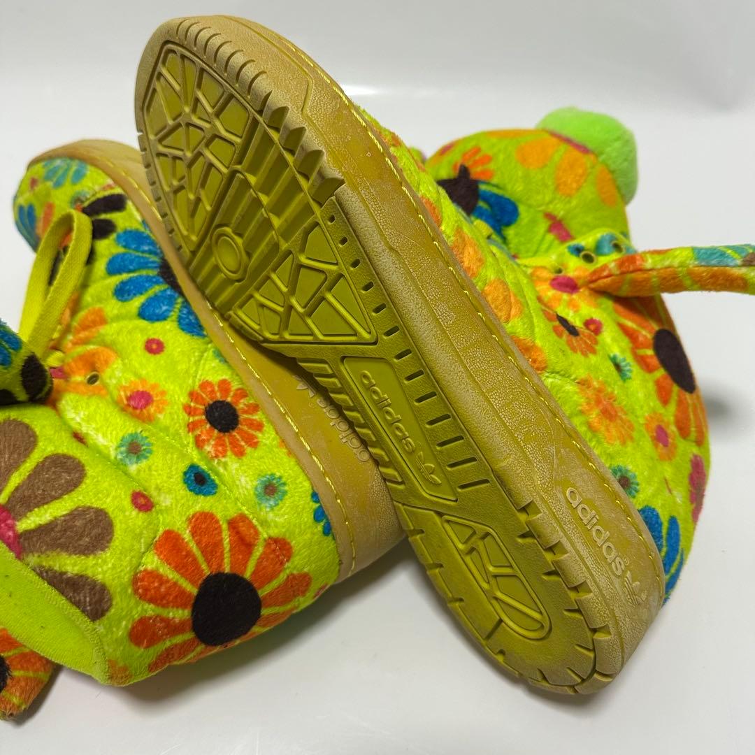 adidas JS BEAR 花柄 スニーカー 26cm