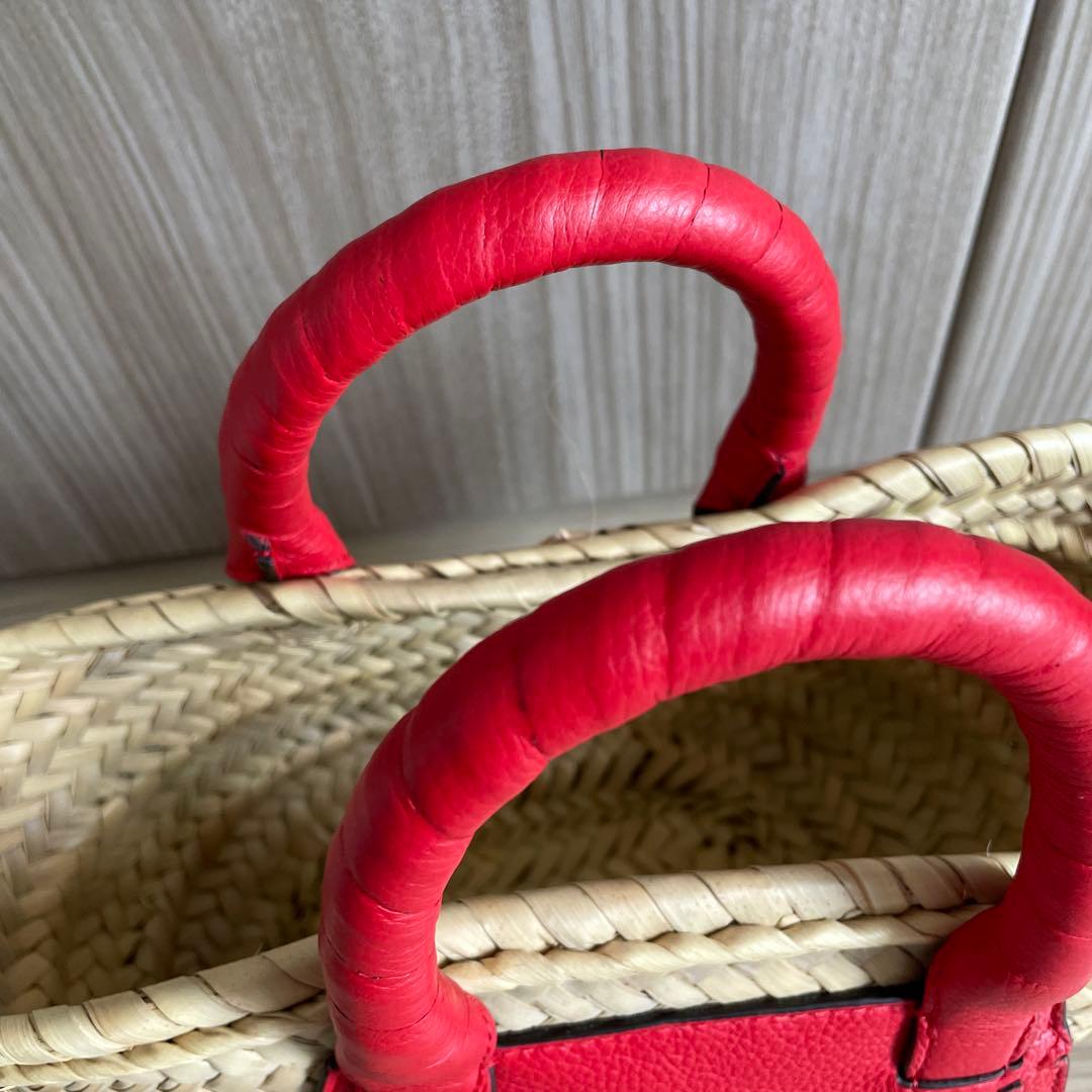 【美品】Chloe クロエ かごバッグ ミニ バスケット MARCIE