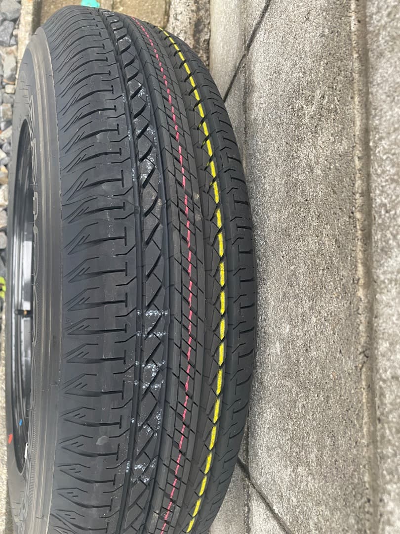 ジムニーJB64純正スペアタイヤ　スチールホイール