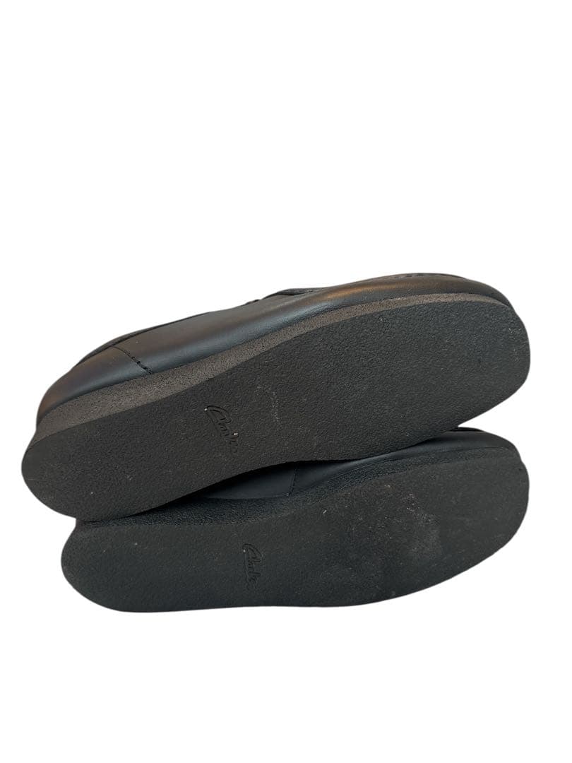 年内限定価格‼️Clarksワラビーエヴォウォータープルーフ ブラックレザー27