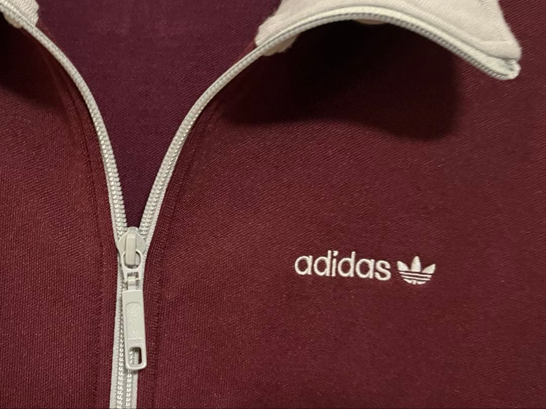 美品激レアaddidasoriginalsベッケンバウアージャージバーガンディS