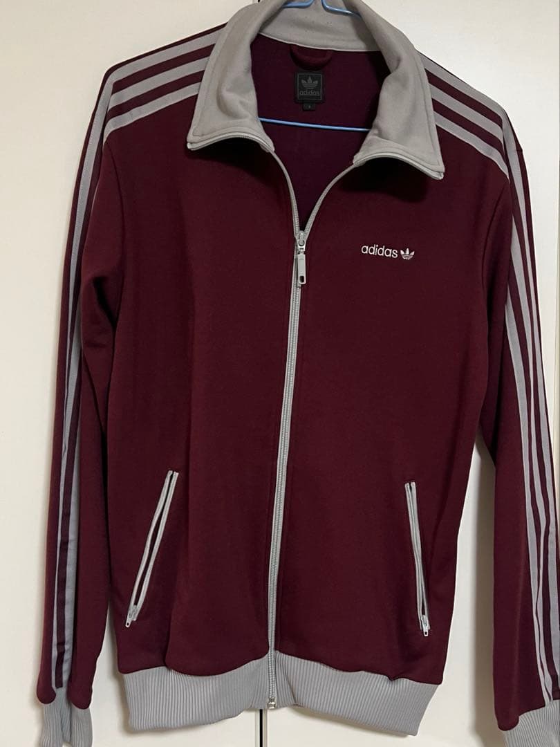 美品激レアaddidasoriginalsベッケンバウアージャージバーガンディS
