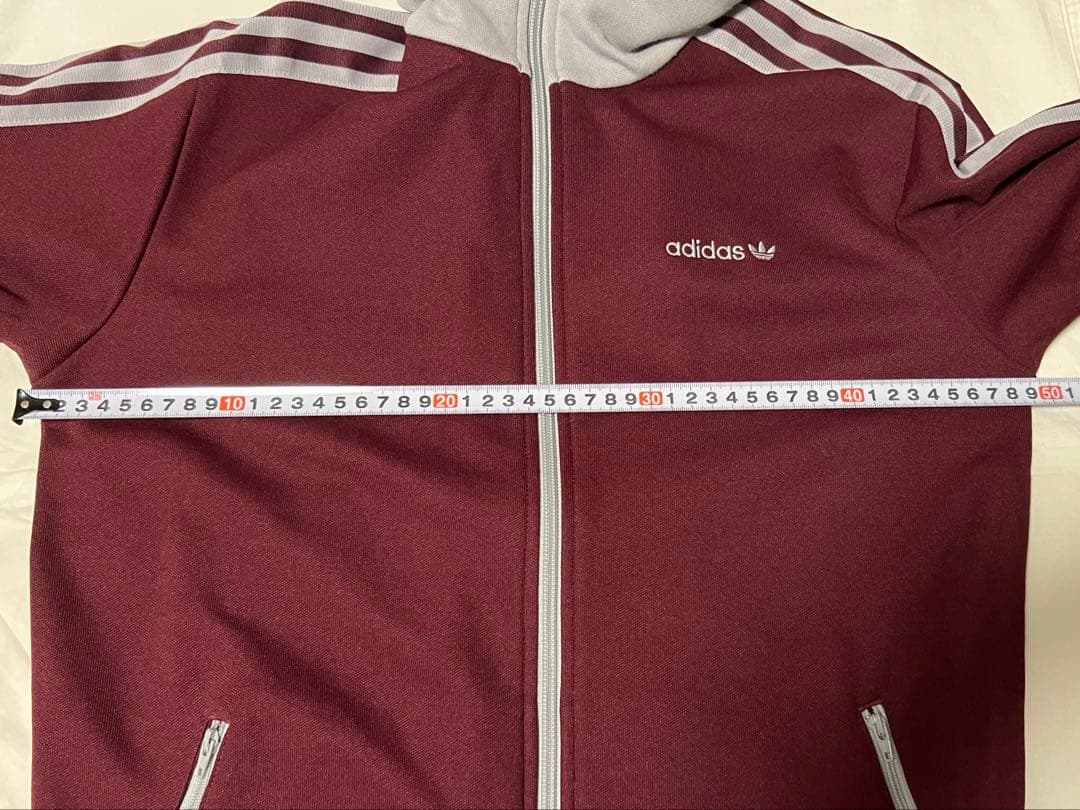 美品激レアaddidasoriginalsベッケンバウアージャージバーガンディS