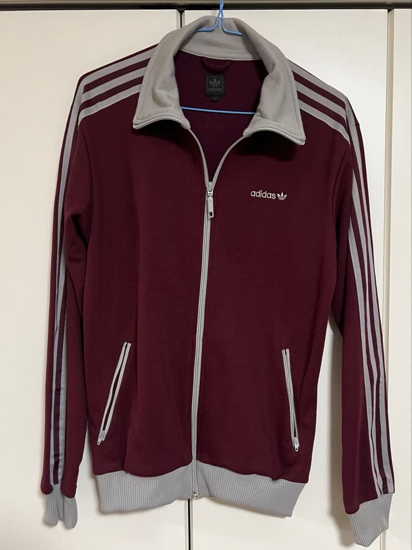 美品激レアaddidasoriginalsベッケンバウアージャージバーガンディS