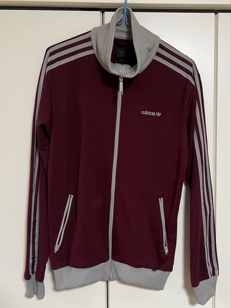 美品激レアaddidasoriginalsベッケンバウアージャージバーガンディS