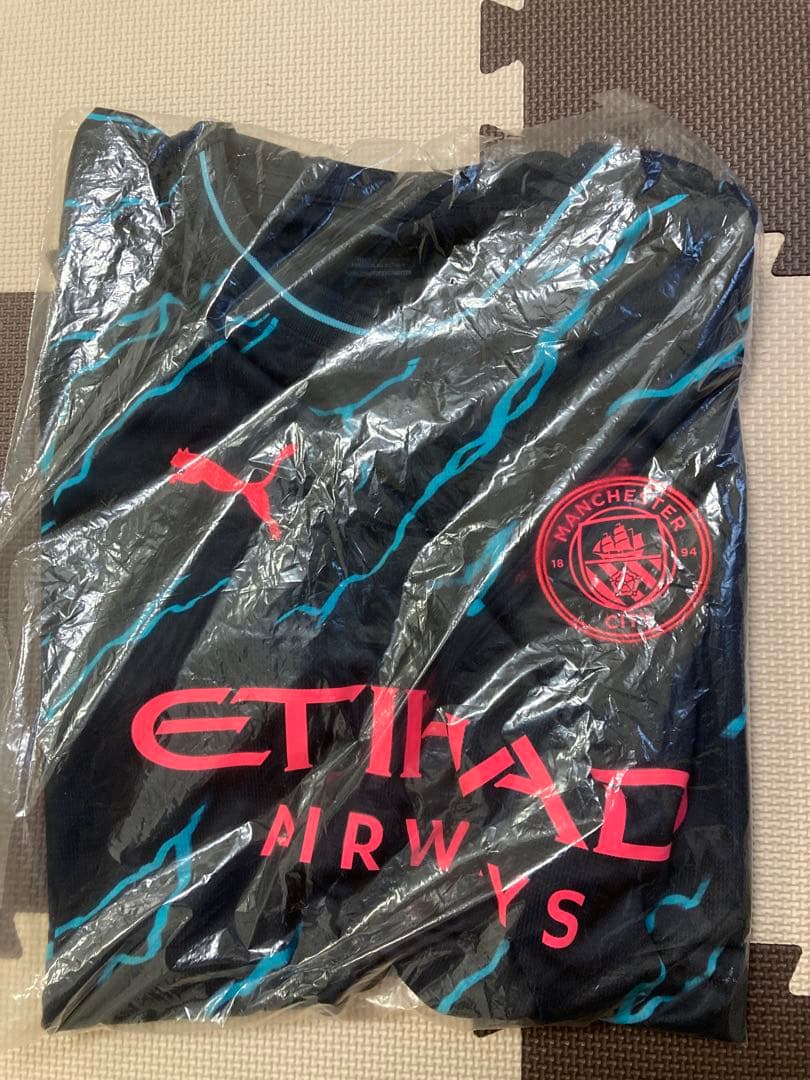 マンチェスターシティー　23-24 3rd ゲームシャツ　PUMA プレミア