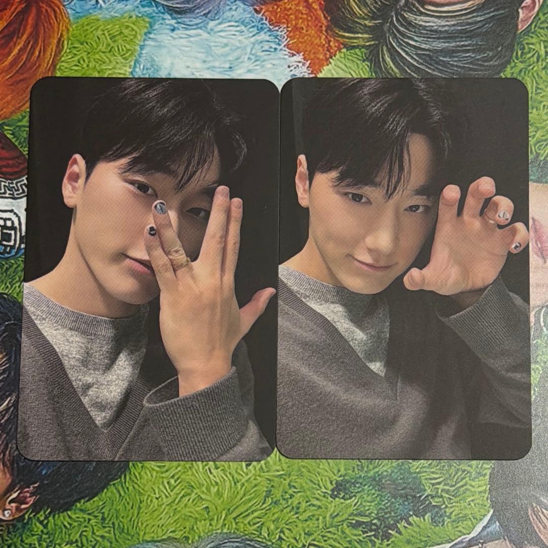 サン ATEEZ GEL NAIL STICKER ネイルシール 封入トレカ2枚