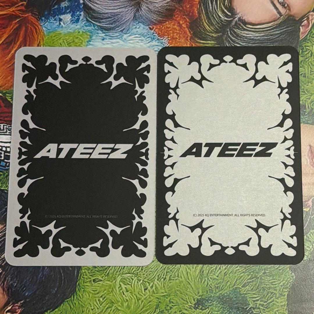 サン ATEEZ GEL NAIL STICKER ネイルシール 封入トレカ2枚