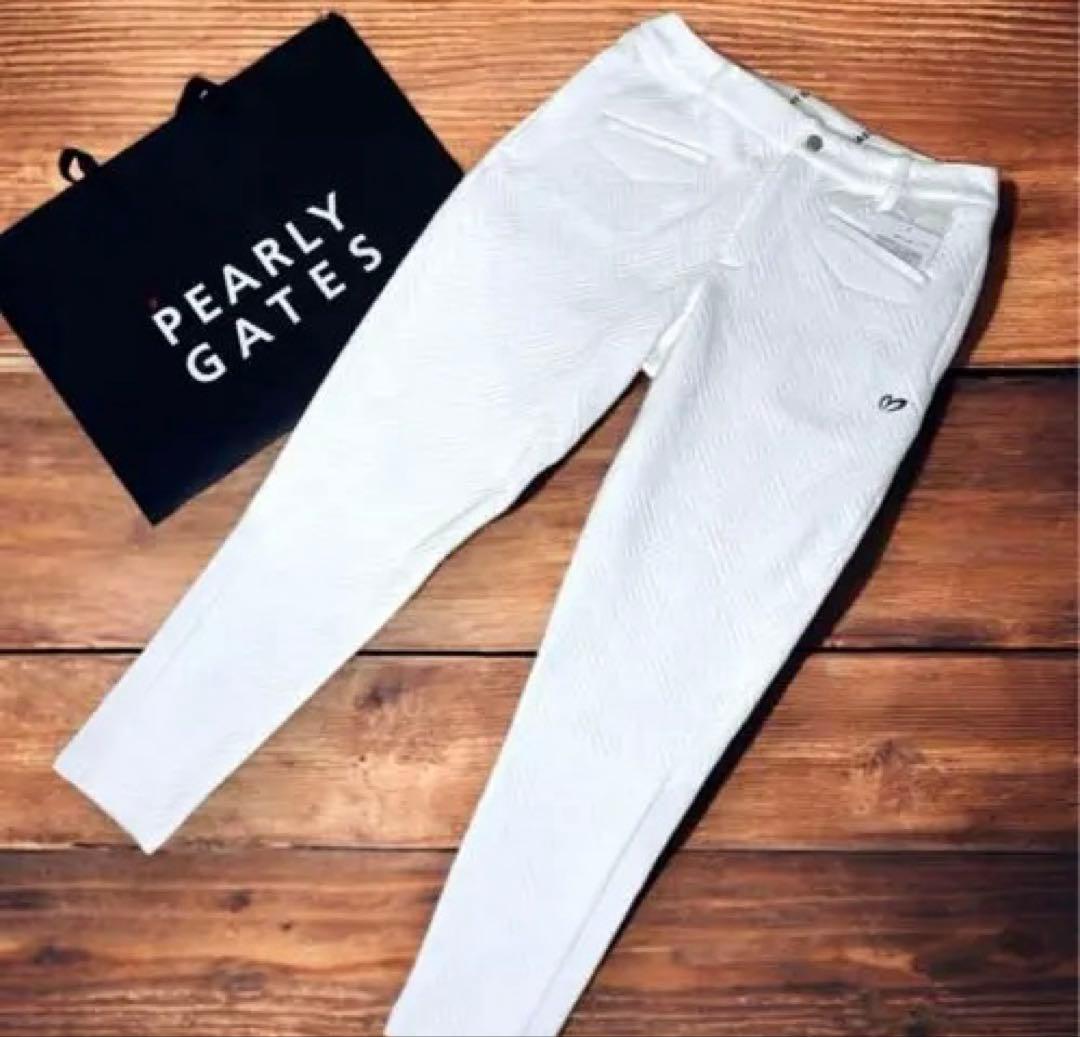 マスターバニー❣️風通 ジャガード❣️スーパーストレッチ パンツ レディースL