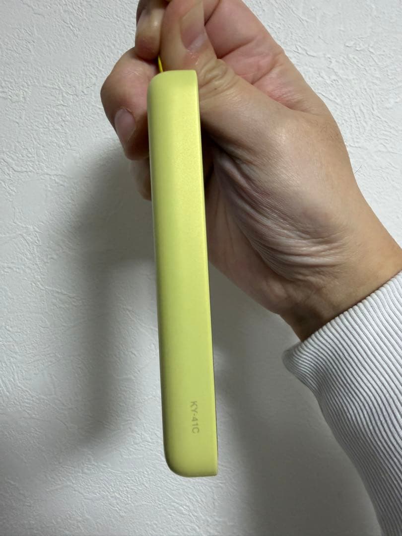 docomo キッズケータイ KY-41C イエロー 箱無し