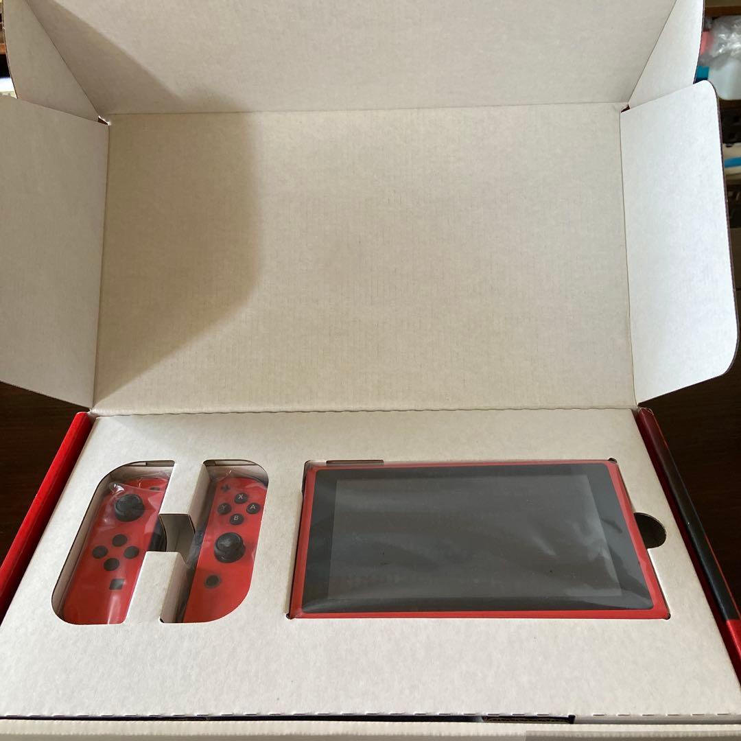 新品 ニンテンドースイッチ マリオレッドxブルーセット