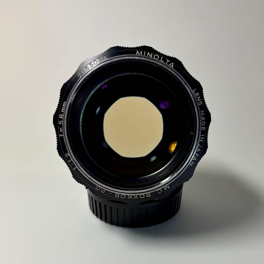 レンズ(単焦点) [MD] MINOLTA MC ROKKOR-PF 58mm f/1.4