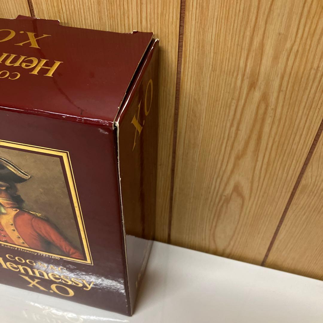 ES041【未開栓】　ヘネシー Hennessy X.O グリーンボトル 金