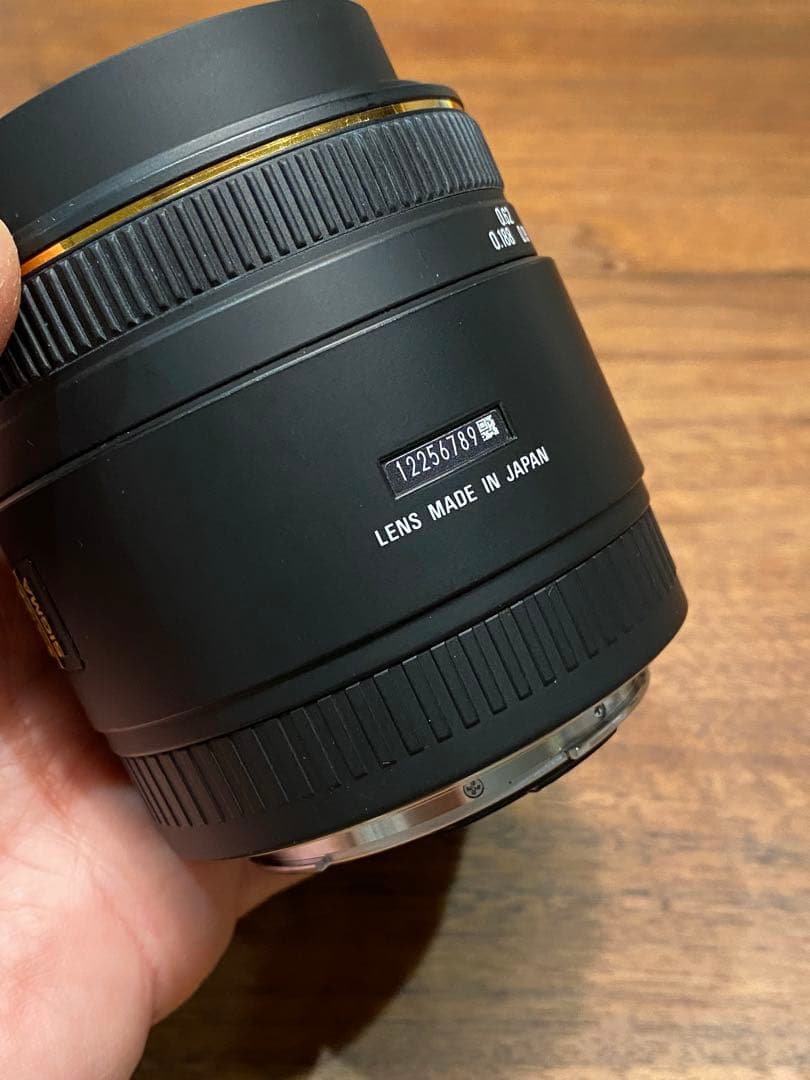 SIGMA 50mm F2.8 DG MACRO 単焦点　動作品　キャノンEF