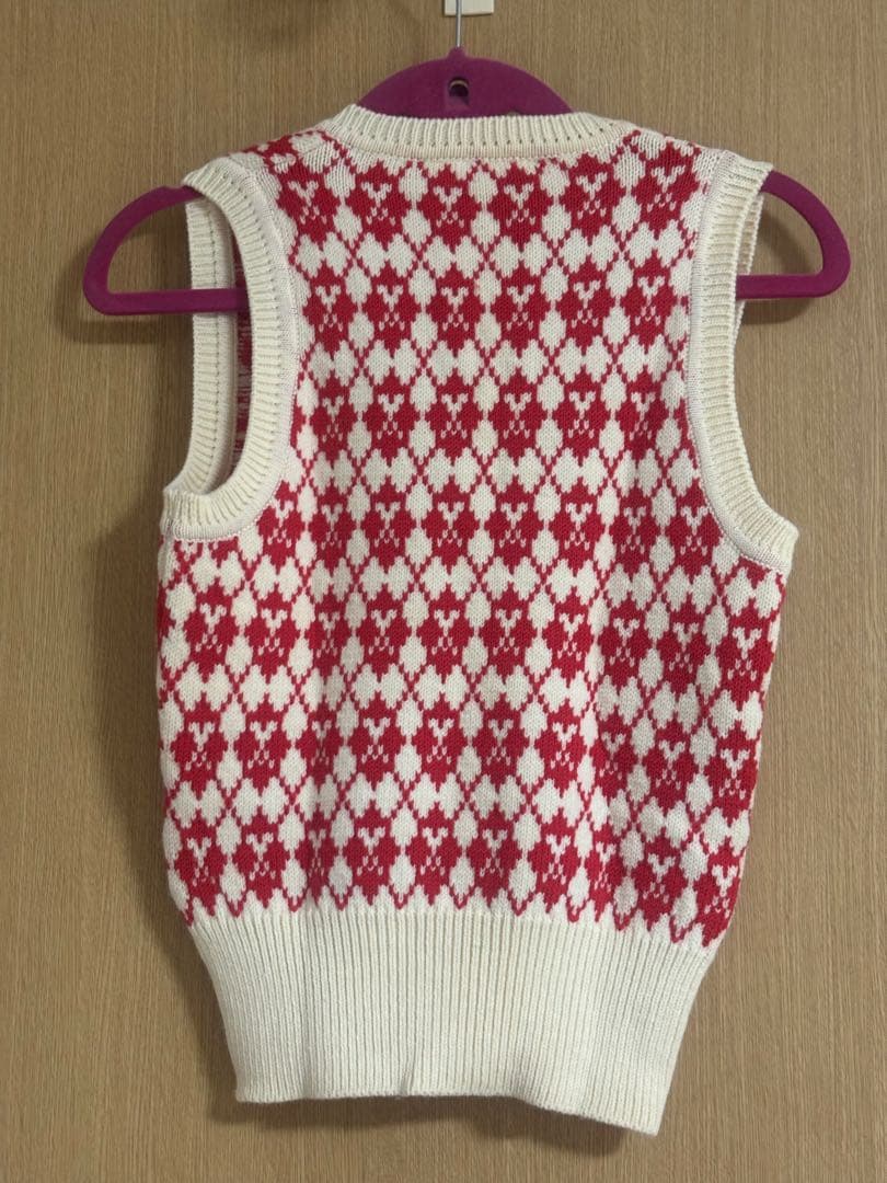 amiparis アミパリス ニットベスト新品未使用 xs