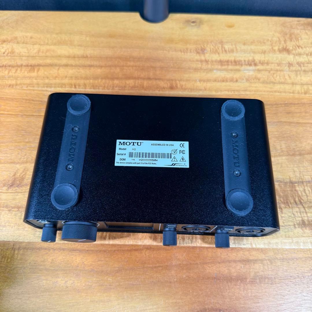 MOTU M2 2in‑2out USBオーディオインターフェース