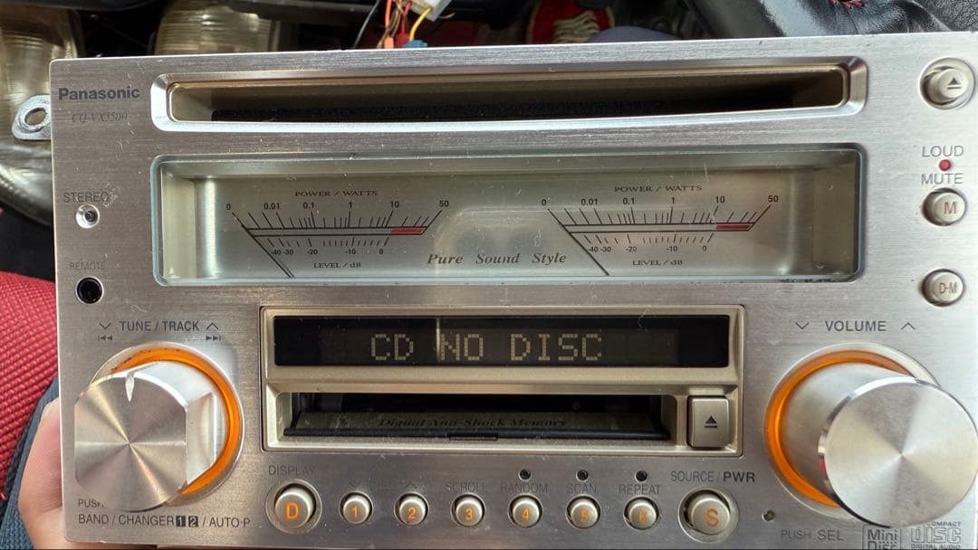 cq-vx5500 Panasonic ミニコンポ CDプレーヤー 動作確認済み