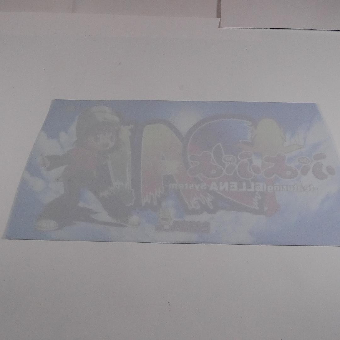 ぷよぷよDA！　ブラスト筐体専用インストカード　SEGA　ELLENA システム