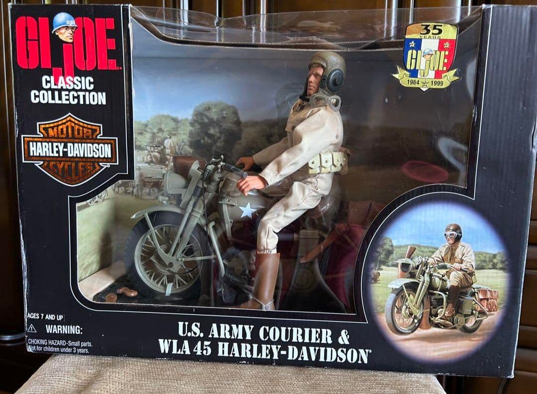【最終値下げ】GI ジョーフィギュア& Harley-Davidson