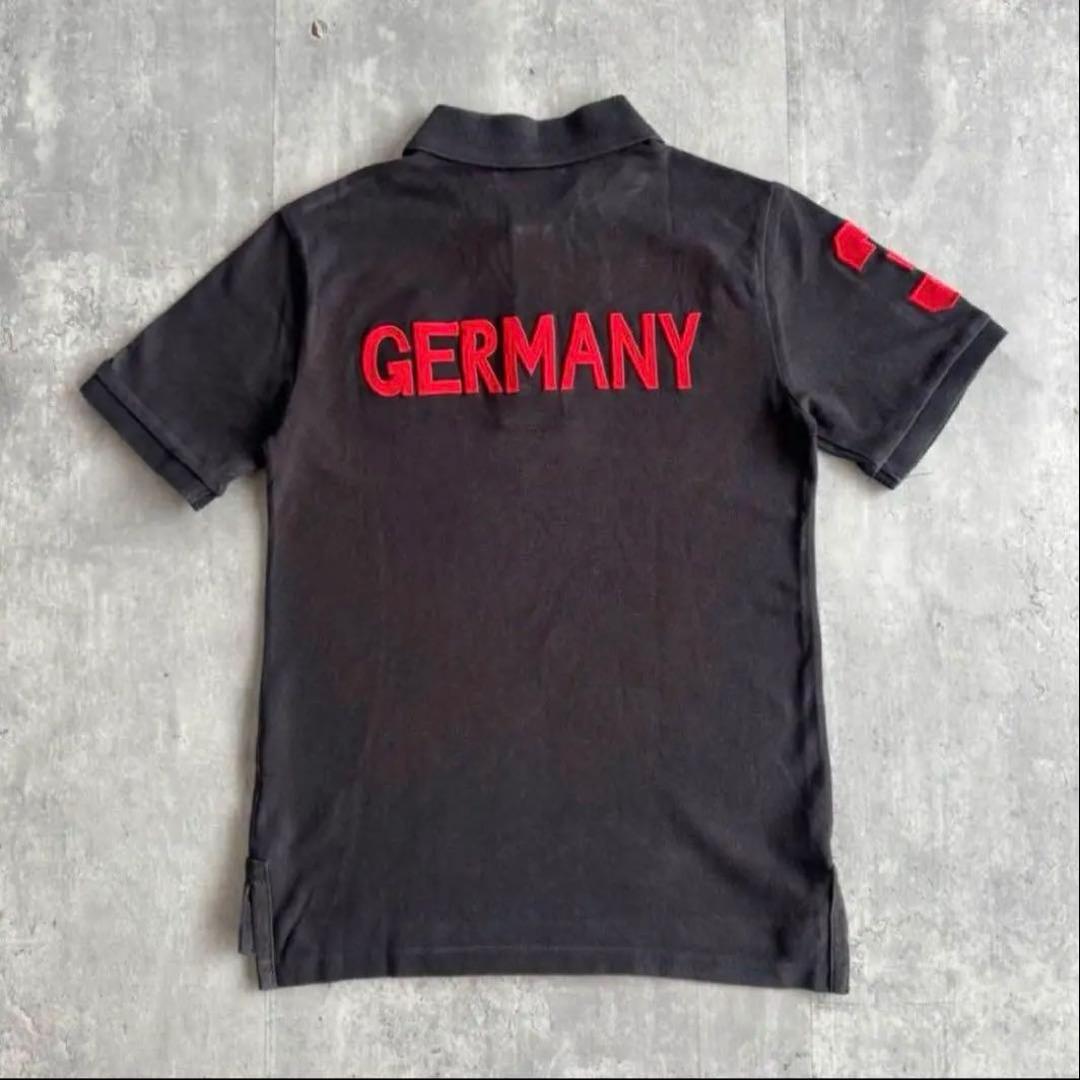 90s ラルフローレン　ポロシャツ ビッグポニー y2k SWAG 短丈