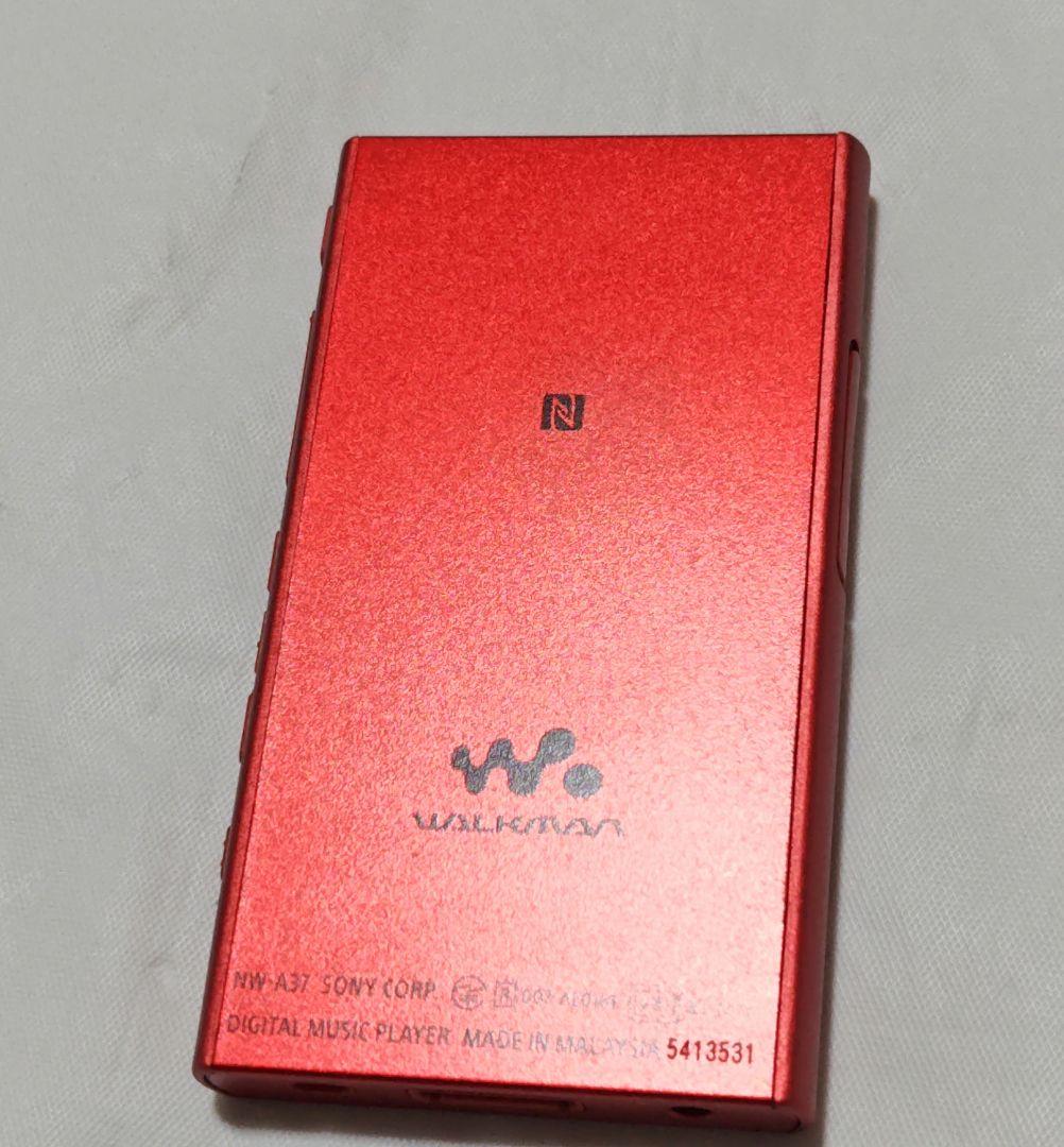 SONY NW-A37HN シナバーレッド ウォークマン