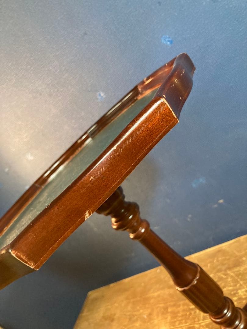 G サイドテーブル　コーヒーテーブル　アンティーク調　ヨーロピアン風　花台　緑