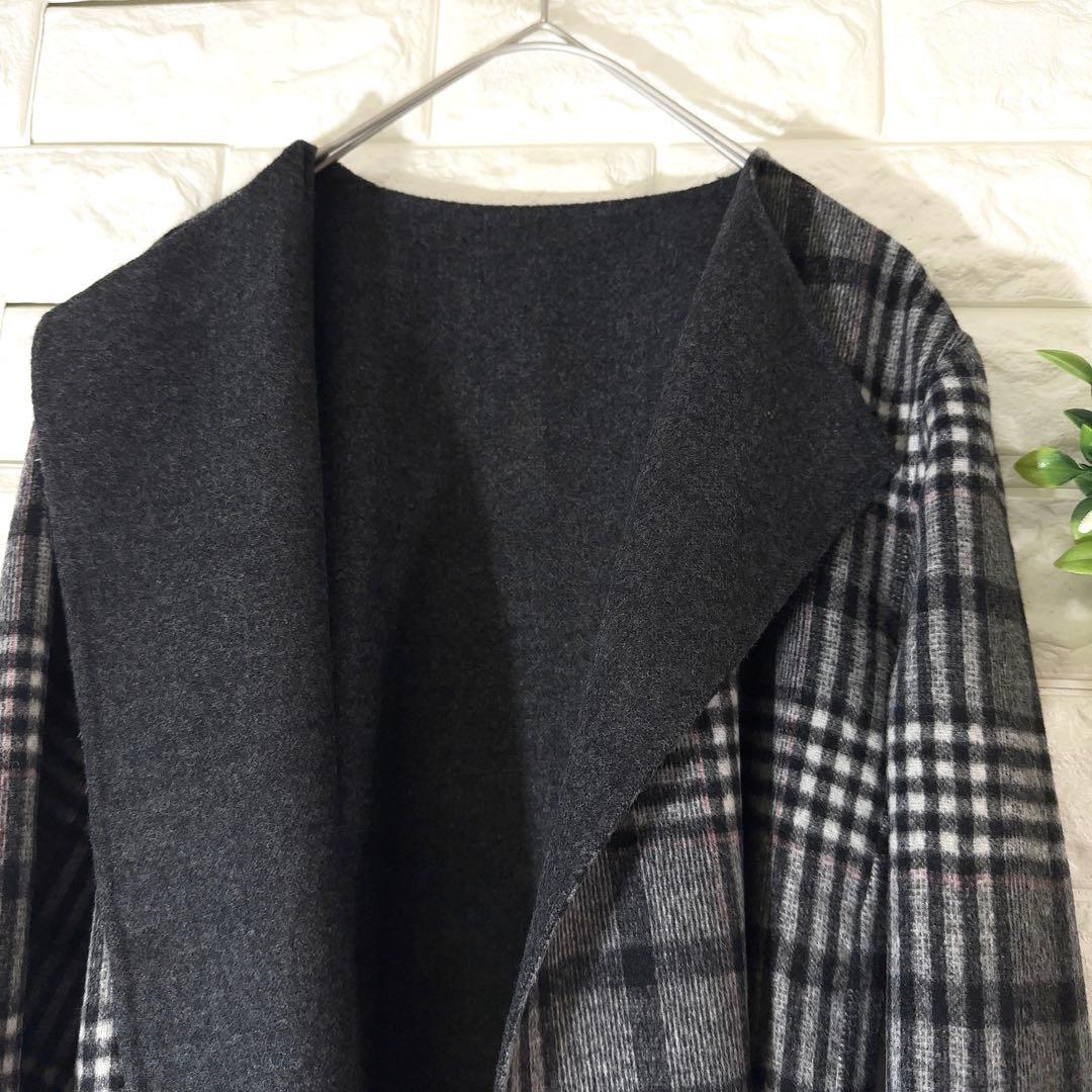 UNTITLEDリバーコート イタリア製 ダブルフェイス 極美品 アンタイトル