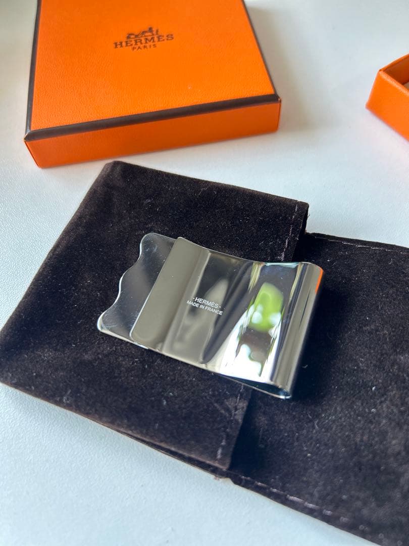新品未使用★HERMES マネークリップ