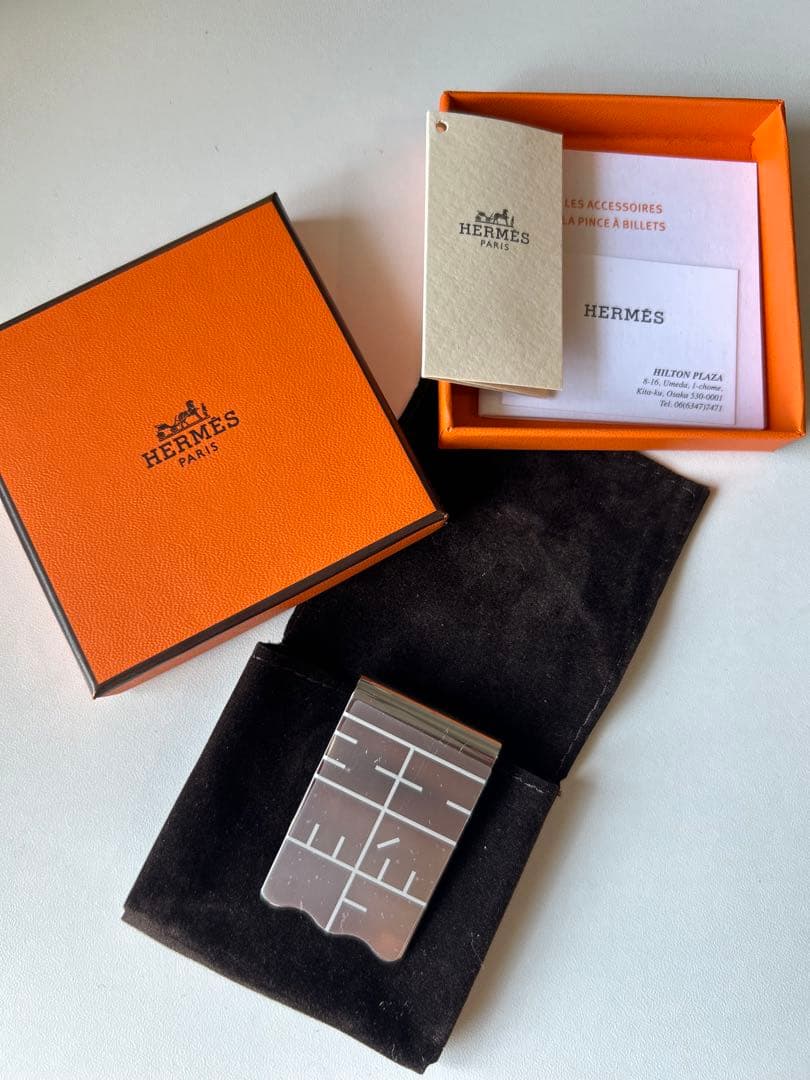 新品未使用★HERMES マネークリップ