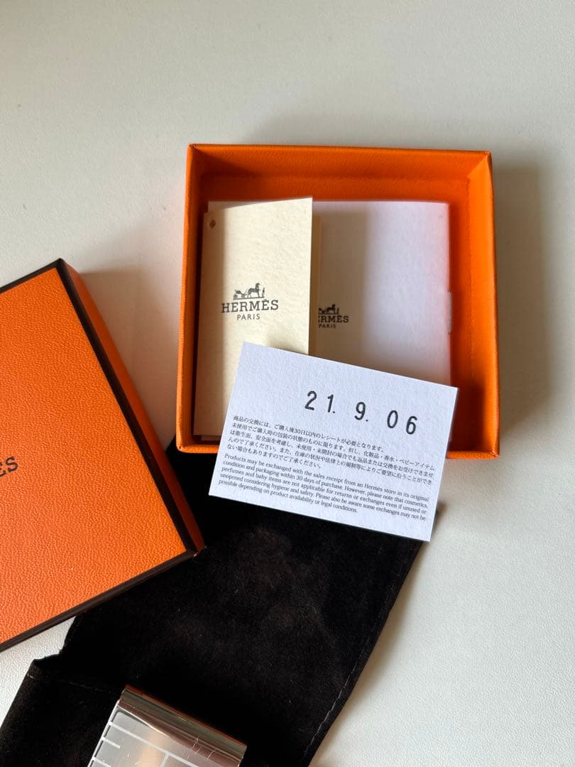 新品未使用★HERMES マネークリップ