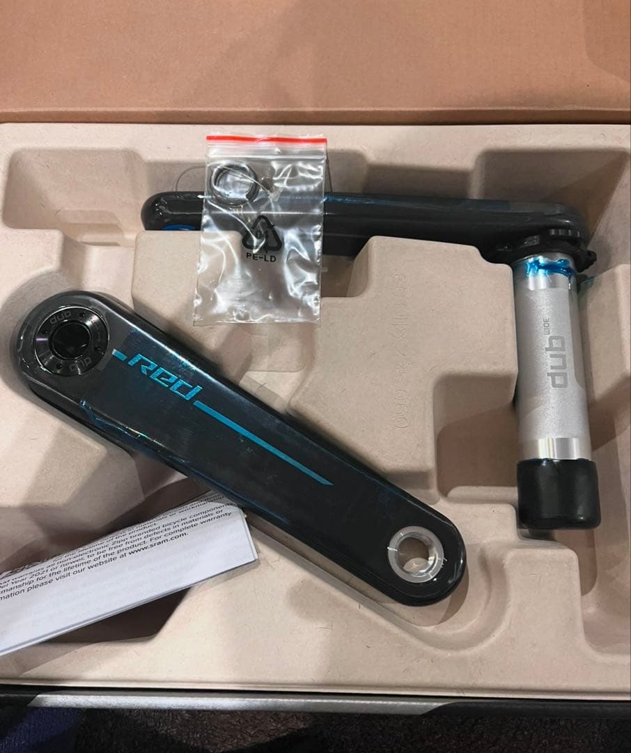 SRUM RED XPLR DUB WIDE E1crank160mm未使用