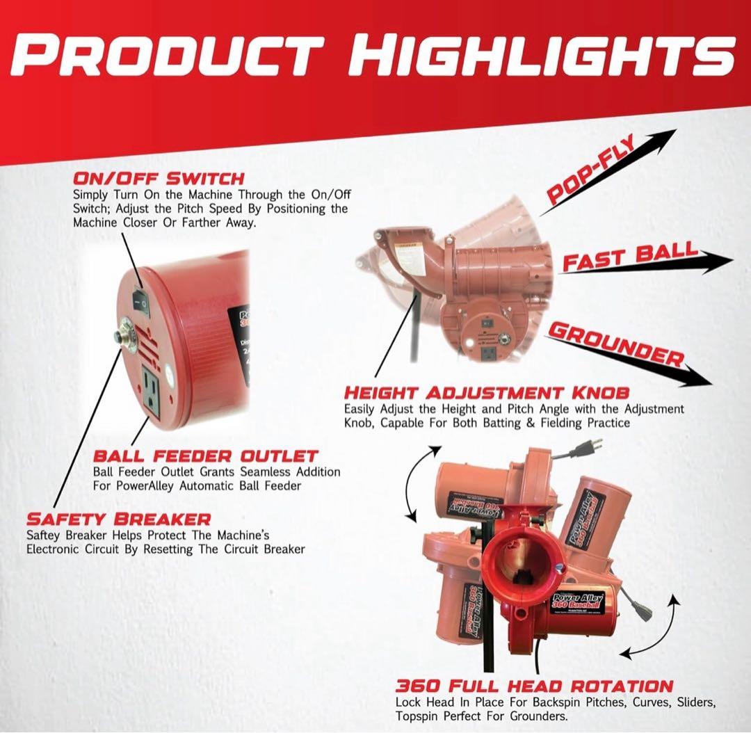 レッドマシン ピッチングマシン