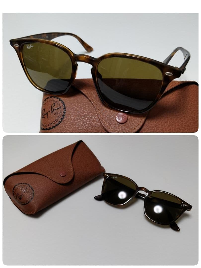 Ray-Banサングラス RＢ4258 べっ甲柄ブラウンレンズ　極美品