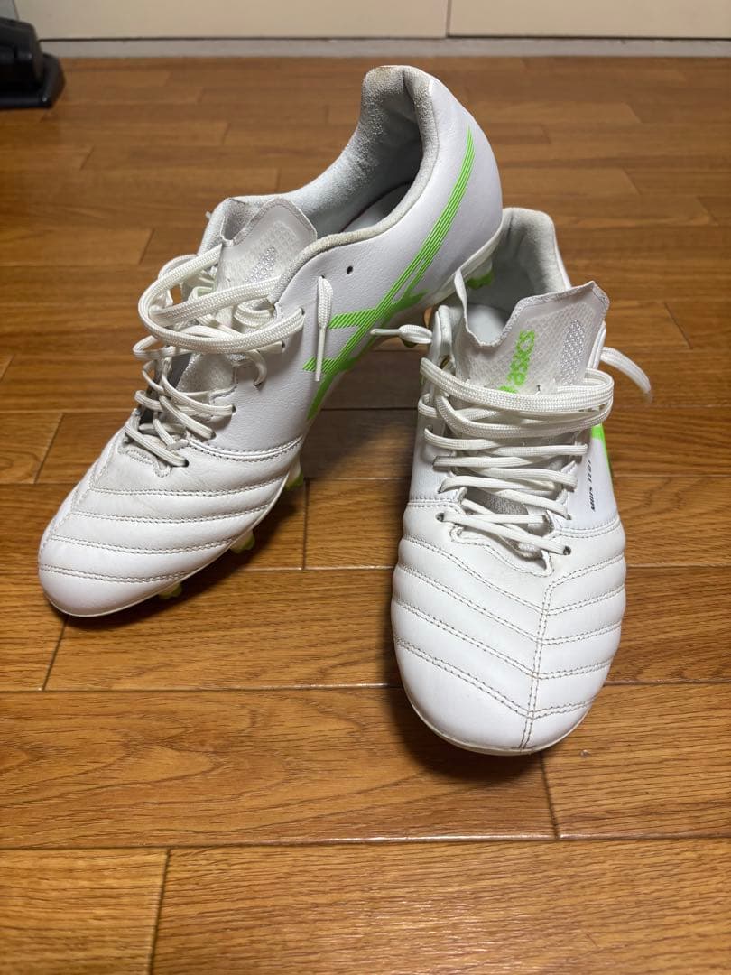 G5 LIGHT PRO サッカーシューズ ホワイト/グリーン （横幅2E程度）
