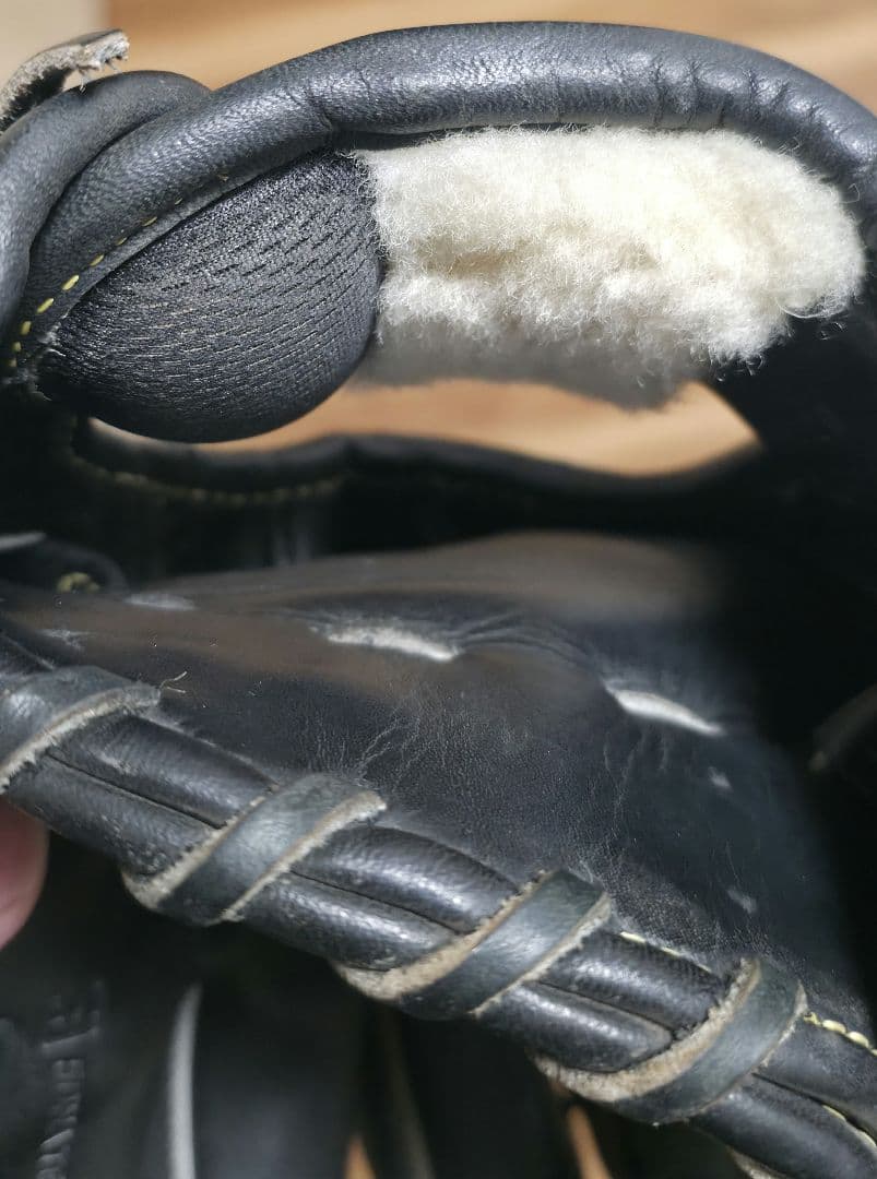 ミズノプロ 軟式用 グローブ 黒 内野用