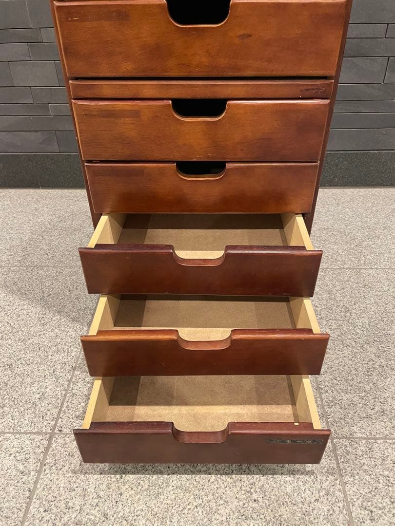 はやし　レトロ 高級ハイキャビネット タワー レターケース　１5段