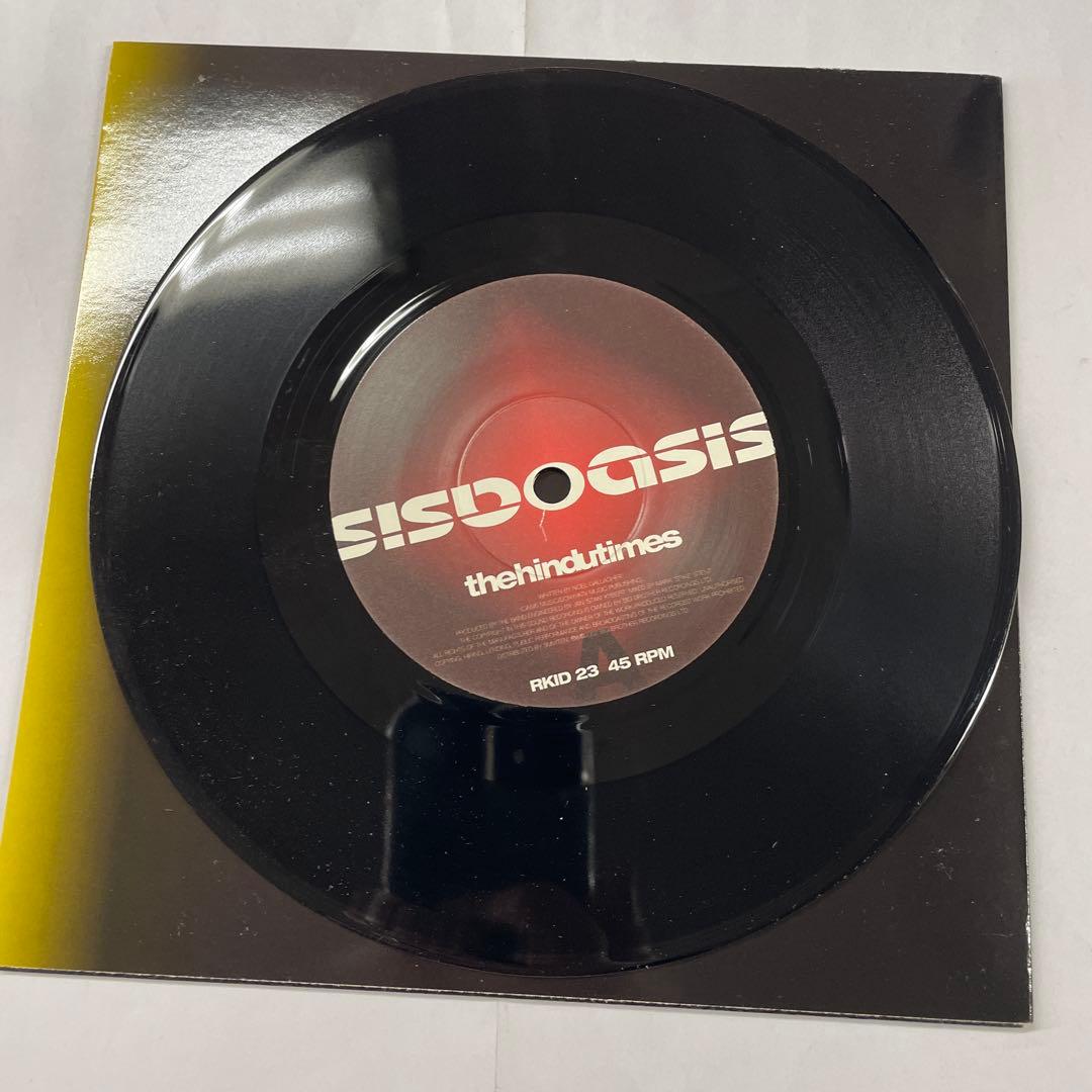 Oasis the hindutimes 新品7\"レコード