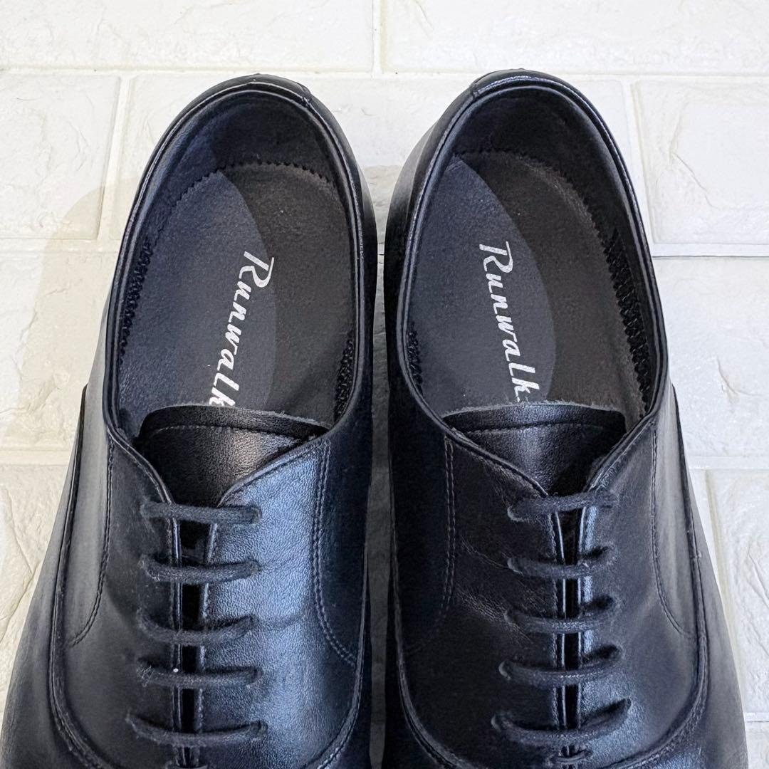美品✨Runwalk ビジネスシューズ ストレートチップ ゴアテックス 内羽根