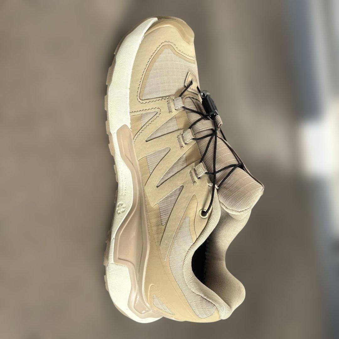 Salomon スニーカー 23.5cm ベージュXC ローム　ゴアテックス　W