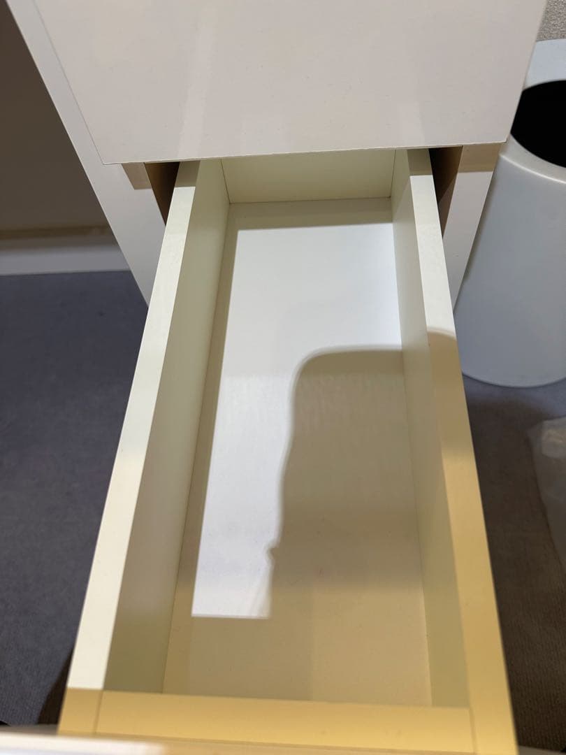 かよ LEDライト付き 楽屋ドレッサー ホワイト