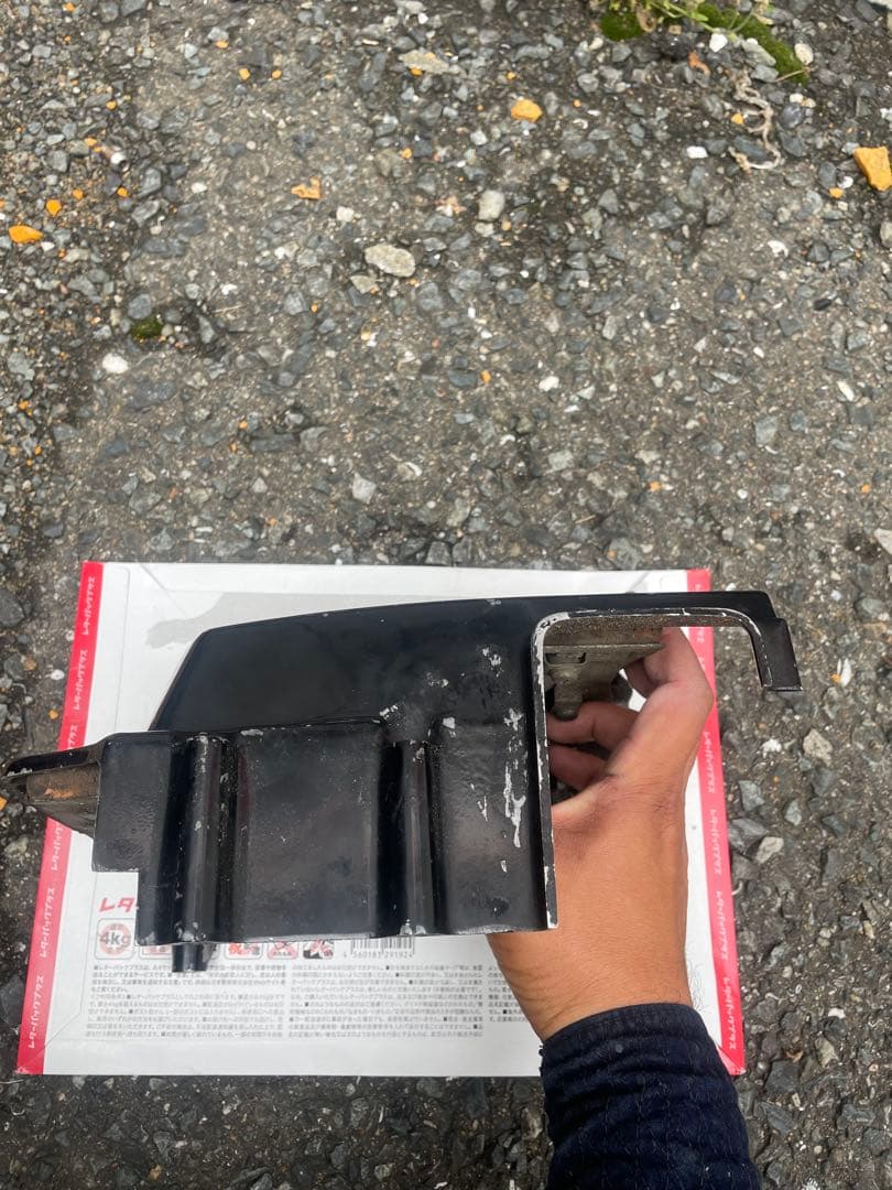 Z400GP 純正スプロケカバーリレーズ付き