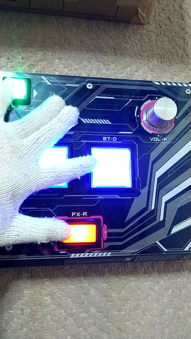 三和ボタン 静音化 サウンドボルテックス アルティメットモデル コントローラ