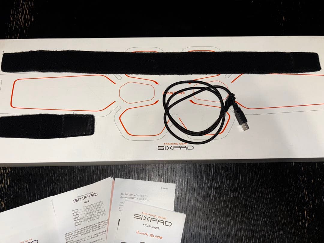 SIXPAD アブズベルト 高電動ジェルシート新品付き シックスパッド 正規品
