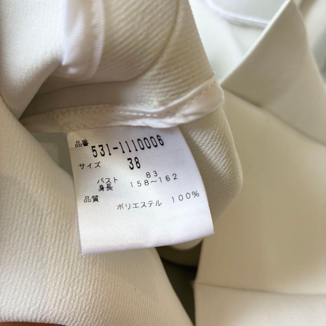 ADORE トリプルクロスパーカー ハーフジップ ホワイト プルオーバー